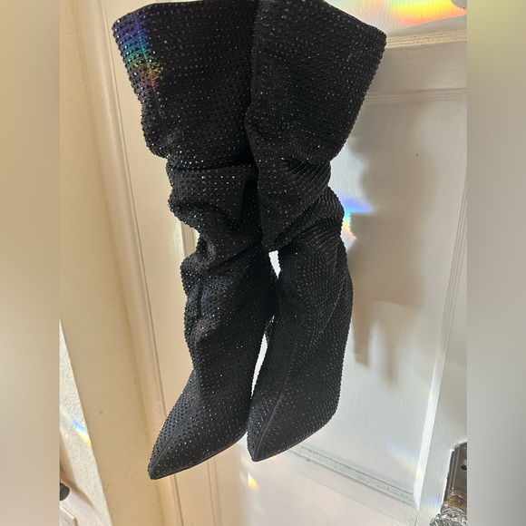 Sparkly Boots Jessica Simpson size 7.5 EU38 - Picture 3 of 6